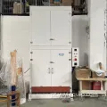 Máquina de moldagem a vapor tipo caixa de cortina para acabamento de tecido têxtil